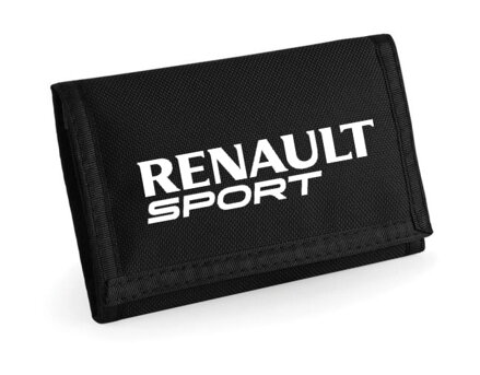 Peňaženka RENAULT sport, čierna