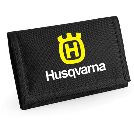 Peňaženka HUSQVARNA, čierna